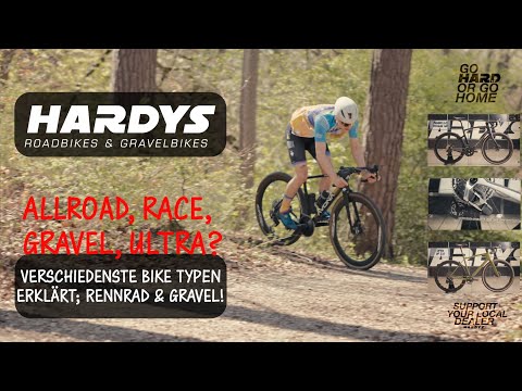 A bike for all occasions: road bike, all-road road bike, race gravel bike or adventure gravel bike?