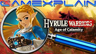 Hyrule Warriors: Age of Calamity ANALYSIS - Reveal Trailer (Secrets & Hidden Details)