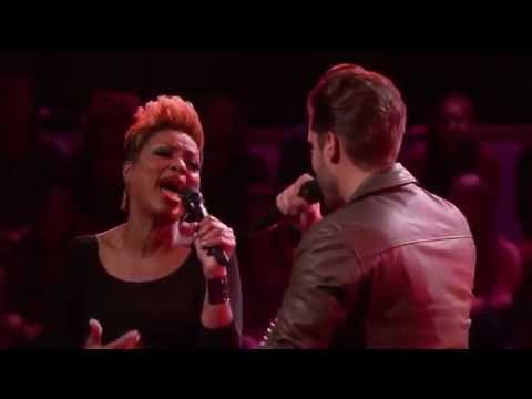 The Voice USA 2015 Face Off - Nobody Knows - Viktor Kiraly vs Cassandra Robertson
