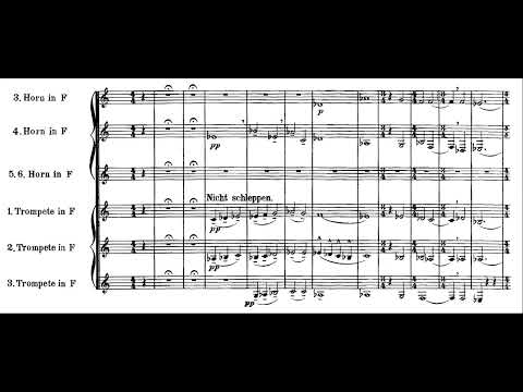 Gustav Mahler, Symphony no. 2 IV mvt - #brass #chorale (score)