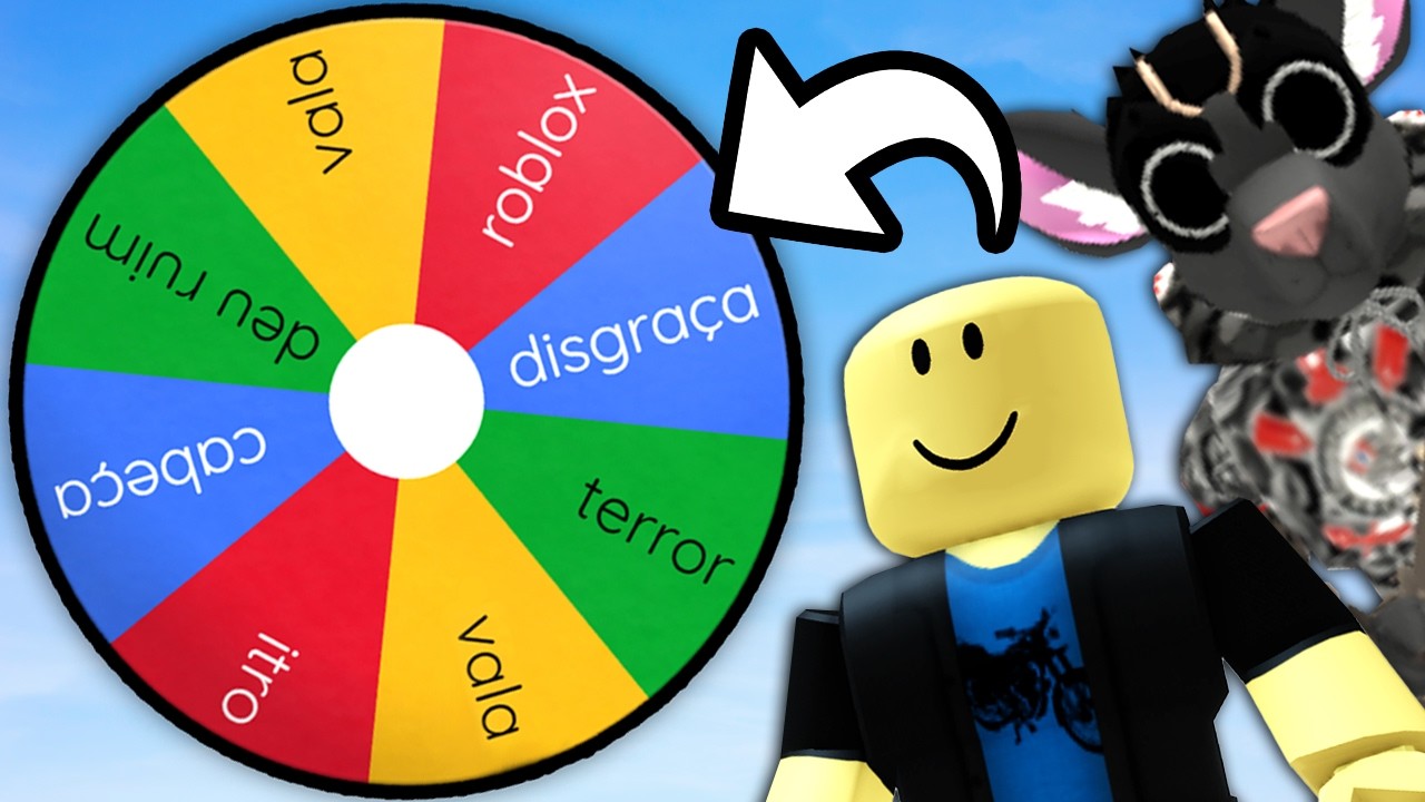 RODEI uma roleta com os PIORES MAPAS do roblox