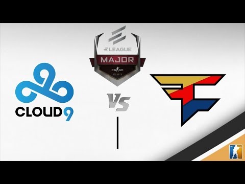 FaZe vs Cloud9 [Map 1 BO1] ELEAGUE Major 2017 - Offline Qualifier
