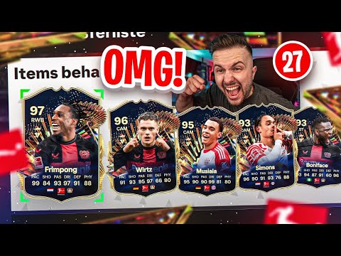 DANKE EA 😍😱 27x Bundesliga TOTS GEZOGEN 😳 EA FC 24 Tots Pack Opening