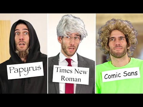 If Fonts Were People