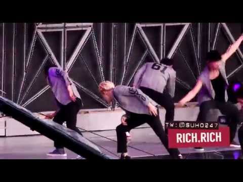 140815 SMTOWN LIVE EXO LET OUT THE BEAST 수호 SUHO FOCUS
