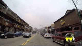 preview picture of video 'Snowing Downtown Gatlinburg 2/12/2015'