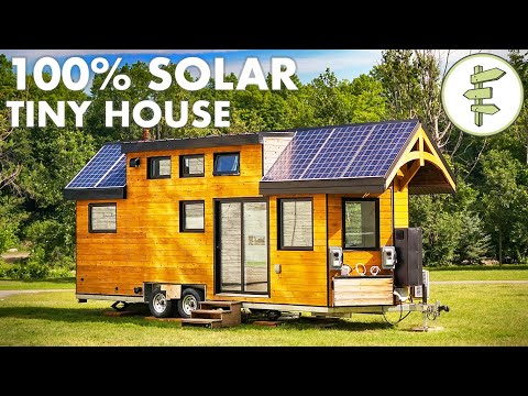 Super High Tech Off-Grid Tiny House for Sustainable Living