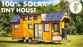 Super High Tech Off-Grid Tiny House for Sustainable Living | Net Zero Energy Home