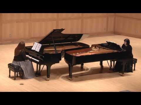 Pamela Palmer Jones and Stephanie Smith Perform Mozart's Sonata for Two Pianos in D Major