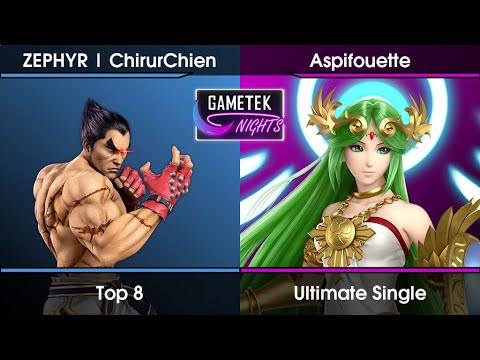 Gametek Night 2023.05 - ChirurChien (Kazuya) Vs. Aspifouette (Palutena) SSBU Ultimate Tournament