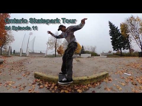 Ontario Skatepark Tour S4 Episode 19 - Bowmanville & Pickering