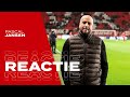 Jansen: 'Baal enorm van het spelniveau' | Reactie