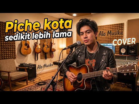 Piche Kota - Sedikit Lebih Lama (Official Lyric Video) Cover by Alo Musika