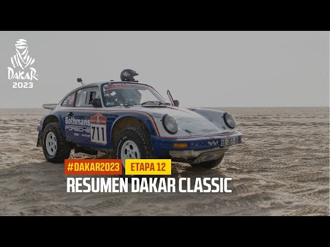 ダカール・ラリー2023 クラシッククラスのステージ12ハイライト動画