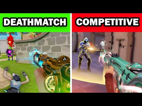 Why You're INSANE in Deathmatch but Terrible in Competitive