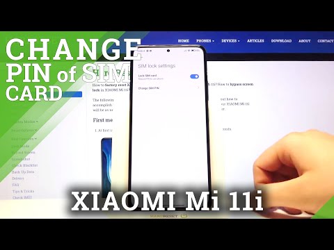 How to Add SIM PIN to SIM Card in XIAOMI Mi 11i – Protect SIM Card