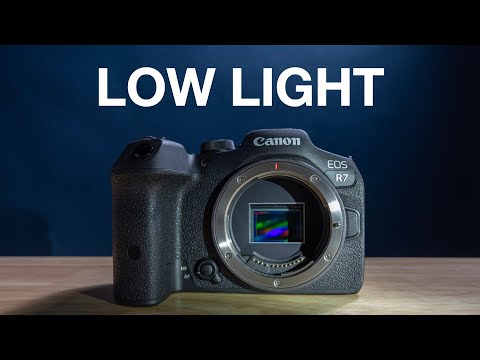 Canon R7 - Low Light Performance (With R5C Comparison)