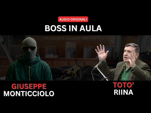 STORIE DI COSANOSTRA: TOTO' RIINA E GIUSEPPE MONTICCIOLO IN AULA