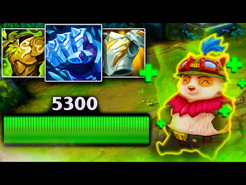 Teemo but I have 5300 HP and laugh while tanking your whole team