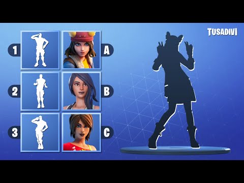 ADIVINA EL BAILE Y LA SKIN - FORTNITE CHALLENGE - PARTE #4 | tusadivi