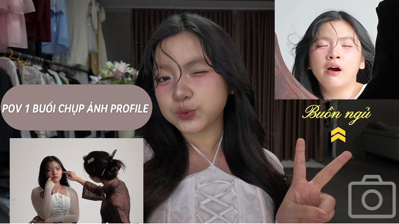 POV: 16 tuổi chạy show chụp Artist Profile sau giờ học 🎒📸