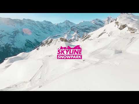 FPV Drone Action @ SKYLINE SNOWPARK Schilthorn - Throwback 2021