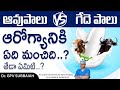 Cow Milk Or Buffalo Milk Which Is Better For Health Health Video Dr GPV Subbaiah