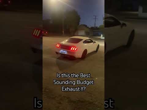 MBRP RACE CATBACK EXHAUST- BEST BUDGET EXHAUST ? 2017 MUSTANG GT 5.0