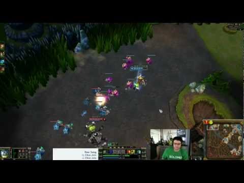 TSM Dyrus playing Olaf - Top lane - 2601 ELO - WORST TOP NA
