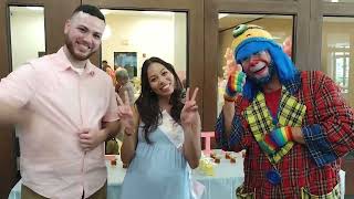 Payaso Pikorete Celebrando el Baby Shower de Valeria en Winter Park Fl Review Testimonio