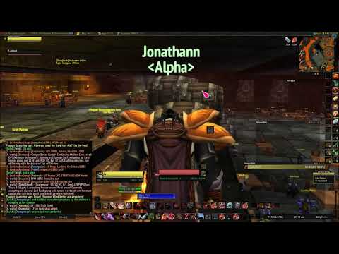 classic wow BRD 16 slot bag BOSS SOLO