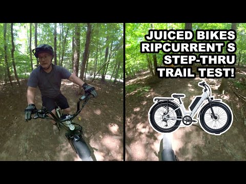 Juiced Bikes RipCurrent S Step-Thru Trail Test!