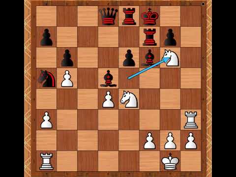 Šah je izuzetno lepa kreativna igra ♤  KIDANOV vs ANAND ♤ Caro-Kann # 1505