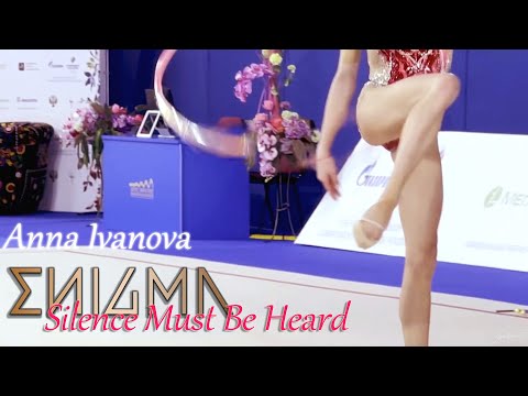 Time Reversed Closeup Slow Motion Rhythmic gymnastics_ Anna Ivanova - Hoop 2021 | sexy gymnast