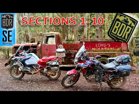 Honda Africa Twin put to the Test / South East BDR Sections 1-10 (SEBDR)