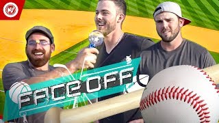 Dude Perfect VS. Kris Bryant & Mike Moustakas | Home Run Derby FACEOFF by Whistle Sports