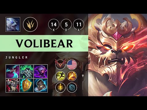 Volibear Jungle vs Sylas - NA Grandmaster Patch 25.20