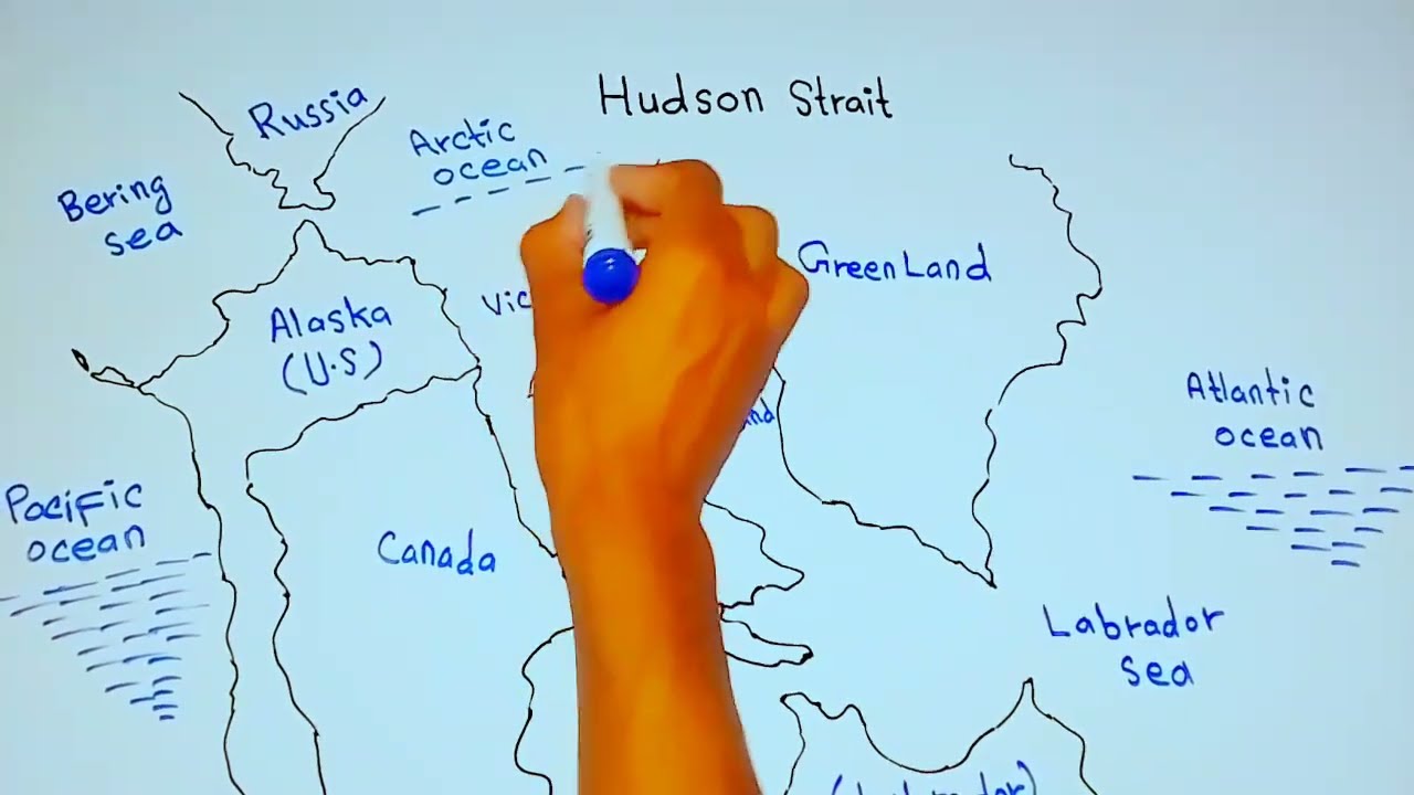 Where is the Hudson Strait | Strait of Hudson | Hudson Strait map | Hudson_Strait || 5min Knowledge