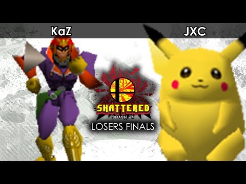 Smash 64: FN | KaZ (Pikachu/Falcon) V WDR | JXC (Pikachu) - Shattered 59 Tournament SSB64