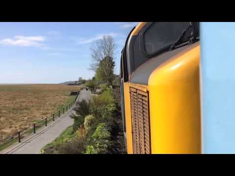 Cumbrian Coast Class 37 thrash 4 May 2016. 37401 & 37409 raising the roof. Turn it up!