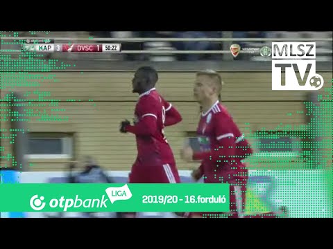 Adeniji Babatunde Temitope gólja a Kaposvári Rákóczi FC – DVSC mérkőzésen