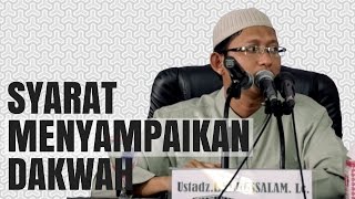 Download lagu Sebatas Mana Ilmu Seseorang Boleh Berdakwah - ust. Badrusalam mp3