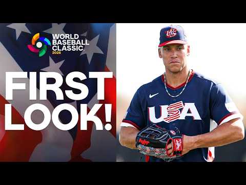FIRST LOOK: FULL first inning from Team USA in a World Baseball Classic exhibition!