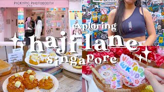 singapore vlog | things to do at haji lane 🍭💗 | ft. zalora