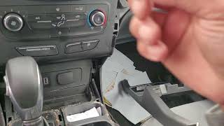 How To Remove 2013-2019 Ford Escape Heat/AC Controls.