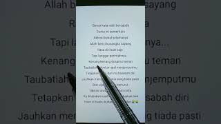 Download lagu Lirik Lagu Benci Kusangka Sayang Versi Islamic😭 mp3