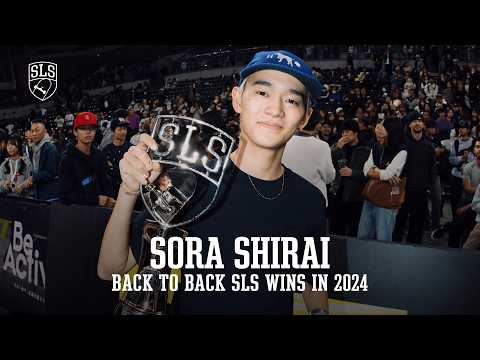 2 SLS WINS IN 1 YEAR?! Sora Shirai’s Top Moments from the 2024 SLS Championship Tour!