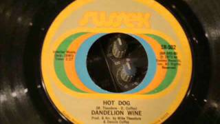 Dandelion Wine - Hot Dog