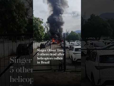 Singer Oliver Tree, 5 others dead after helicopters collide in Brazil