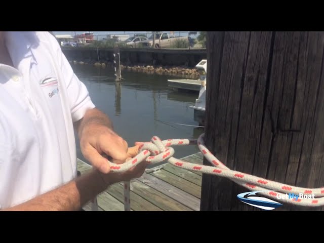 How to Tie a Boat to a Dock - Boating Tips